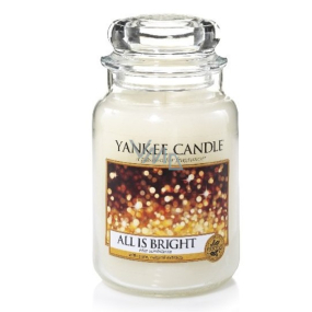 Yankee Candle All Is Bright - Alles scheint nur eine klassische Duftkerze großes Glas 623 g
