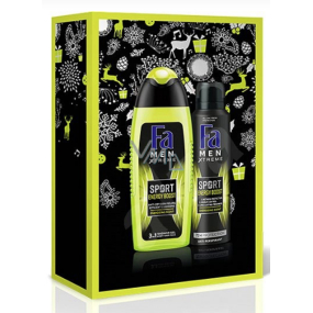 Fa Men Energy Boost Duschgel 250 ml + Deodorant Spray 150 ml, Kosmetikpatrone
