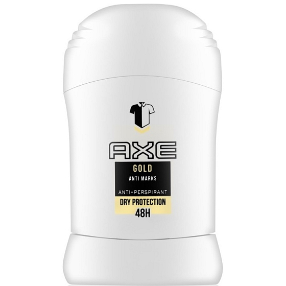 Axe Gold Anti Marks Antitranspirant Deodorant Stick für Männer 50 ml
