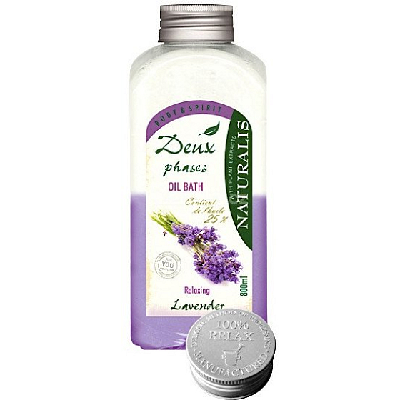 Naturalis Lavender Zweikomponenten-Ölbadeschaum 800 ml