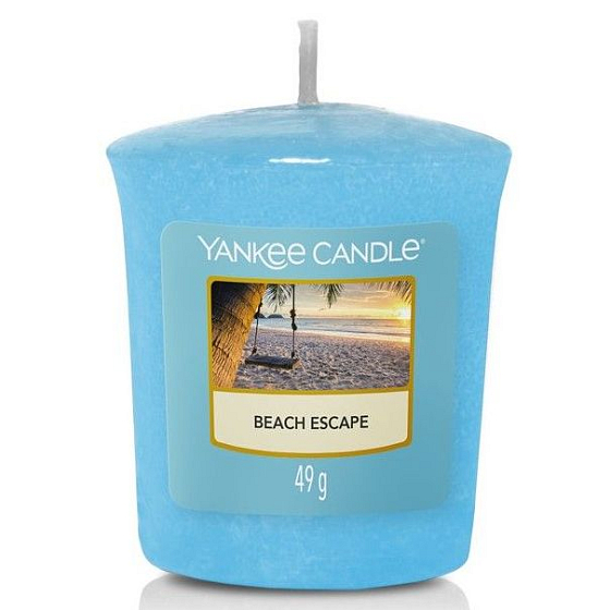 Yankee Candle Beach Escape - Flucht zum Strand duftende Votivkerze 49 g