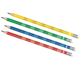 Colorino Bleistift mit kleinem Multiplikator 1 Stück in verschiedenen Farben