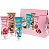 Dermacol Aroma Ritual Brasilianisches Kokos Duschgel 250 ml + Macadamia Trüffel Duschgel 250 ml + Granatapfel Duschgel 250 ml, Kosmetikset