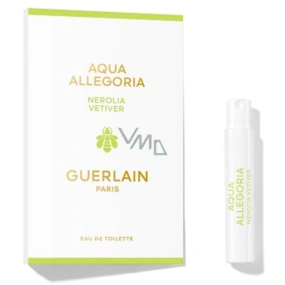 Guerlain Aqua Allegoria Nerolia Vetiver Eau de Toilette für Frauen 1 ml mit Spray, Fläschchen