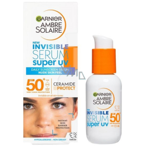 Garnier Ambre Solaire Unsichtbares Serum Super UV SPF50+ Anti-UV Tagesserum 30 ml