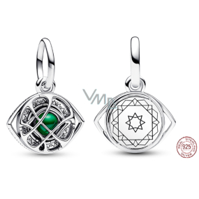 Charms Sterling Silber 925 Marvel Doctor Strange Agamotto's Eye, Armband-Anhänger Charms Sterling Silber 925 Marvel Doctor Strange Agamotto's Eye, Armband-Anhänger