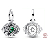 Charms Sterling Silber 925 Marvel Doctor Strange Agamotto's Eye, Armband-Anhänger