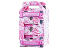 Iteritalia Pink Lily Italienische Kräuterseife 3 x 100 g, Geschenkset