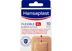 Hansaplast Pflaster Flexible Elastic XL 10 Stk