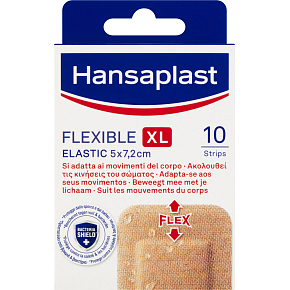 Hansaplast Pflaster Flexible Elastic XL 10 Stk