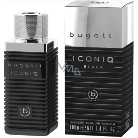 Bugatti Iconiq Black Eau de Toilette für Männer 100 ml