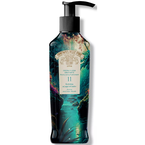 Compagnia Delle Indie 11 Orchidee und Zedernholz Hydrating Liquid Parfümierte Körperlotion 250 ml