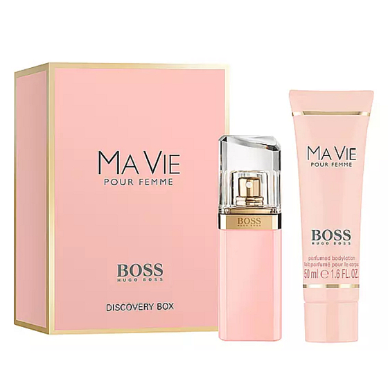Hugo Boss Ma Vie pour Femme Eau de Parfum 30 ml + Körperlotion 50 ml, Geschenkset für Frauen