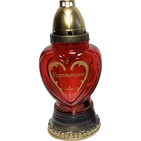 Bony Gedenklampe aus Glas erinnern