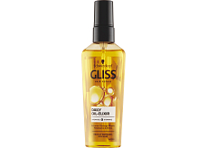 Gliss tägliches öl elixier für geschädigtes und trockenes haar, 75 ml