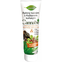 BIO BIONE Cannabis Kräuterbalsam mit Rosskastanie 300 ml