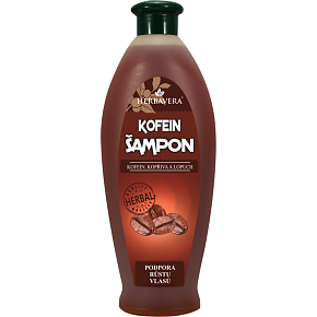 Herbavera Koffein Shampoo gegen Haarausfall, 550 ml