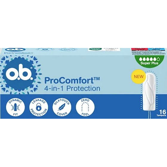 o.b. Pro Comfort Super Plus Tampons 16 Stück