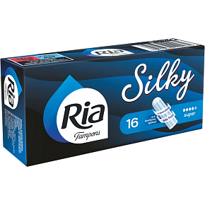 Ria Tampons SILKY super, 16 St.
