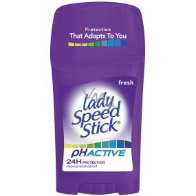 Lady Speed Stick Active Frischer Antitranspirant Deodorant Stick für Frauen 45 g