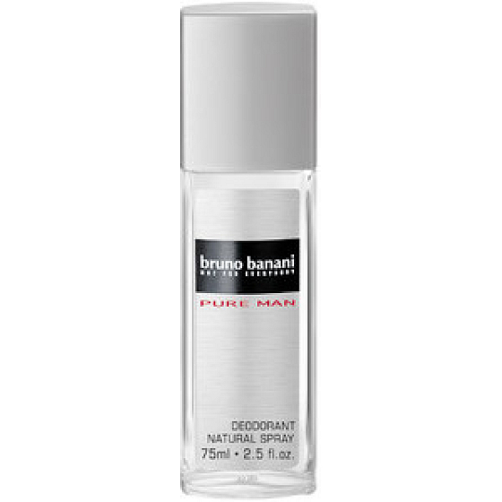 Bruno Banani Reines parfümiertes Deodorantglas für Männer 75 ml