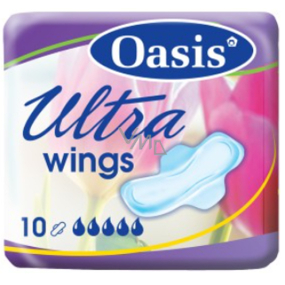 Oasis Ultra Wings Intimeinsätze mit Flügeln 10 Stück