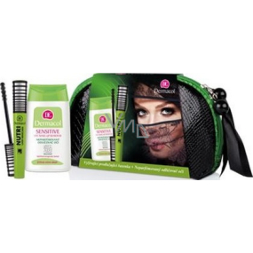 Dermacol Nutri Lash Mascara 8 ml + Augen Make-up Entferner 125 ml, Kosmetikset
