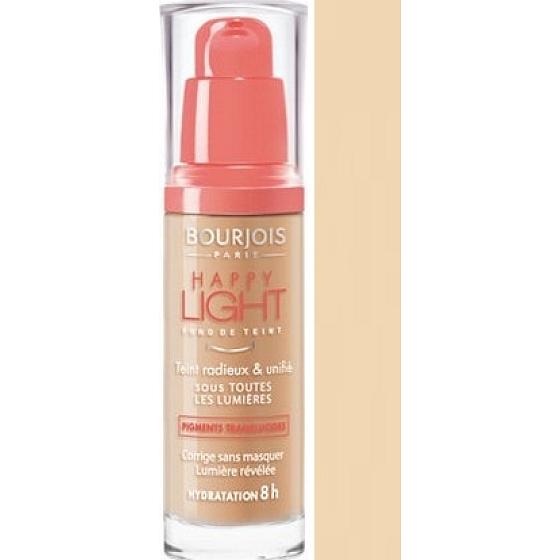 Bourjois Happy Light Foundation Schminke 51 Vanille Rosé 30 ml