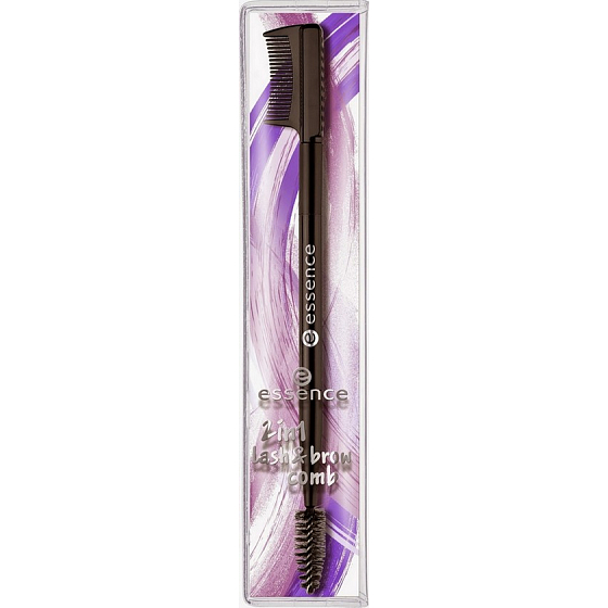 Essence Lash & Brow Comb 2 in 1 Wimpern- und Augenbrauenpinsel 14,5 cm 1 Stück