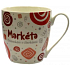 Nekupto Twister Becher namens Marketa rot 0,4 Liter