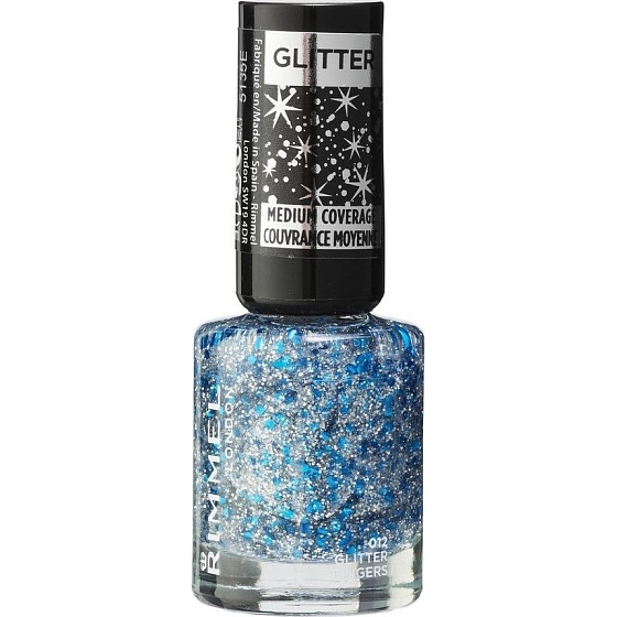 Rimmel London Glitter Bomb Decklack Nagellack 012 Glitter Fingers 8 ml