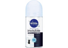 Nivea Invisible Black & White Reines Antitranspirant zum Aufrollen für Frauen 50 ml