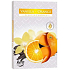 Bispol Aura Vanilla Orange - Teelichter mit Vanille- und Orangenduft 6 Stück