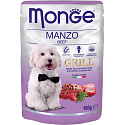 Monge Dog Grill Rindfleisch Tasche 100 g