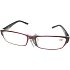Berkeley Lesebrille +3.0 rote Kunststoffrahmen, schwarz 1 Stück MC2062