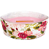 WoodWick Illustrated Moms Rose - Rosenduftkerze mit breitem Holzdocht und Glasschiffdeckel 453 g