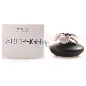 Millefiori Milano Air Design Diffusor Blumenbehälter zum Duften von Duft mit porösem Top Large Black