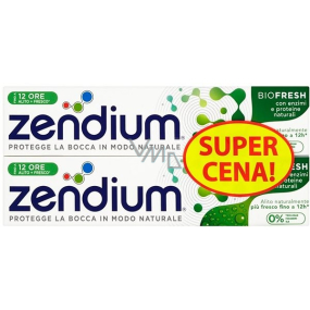 Zendium BioFresh Zahnpasta mit Fluor bringt bis zu 12 Stunden frischeren Atem, bekämpft Mundgeruch 2 x 75 ml, Doppelpackung
