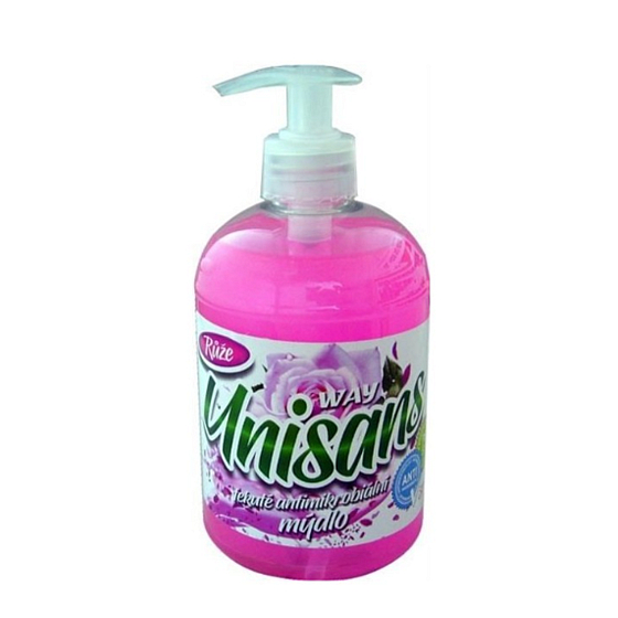 Unisans Rose antimikrobielle Flüssigseife 500 ml