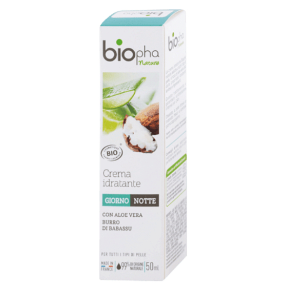 BioPha Feuchtigkeitscreme für Tag und Nacht 50 ml