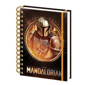 Degen Merch Star Wars - Mandalorian Bounty Hounter Block A5 21 x 14,8 cm Ringbuch