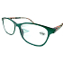 Berkeley Lesebrille +4.0 Kunststoff grün gefärbte Seitenteile 1 Stück MC2193