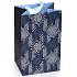 Nekupto Geschenkpapiertüte Luxus 11 x 17,5 x 8 cm Blau 2039 LFS