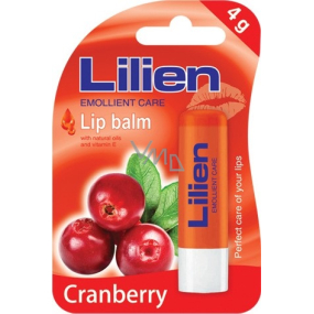 Lilien Cranberry Lippenbalsam 4 g