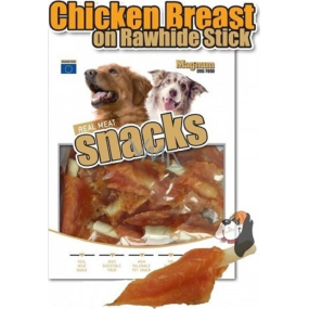 Magnum Hühnerschnitzel mit Calcium-Stick weiches, natürliches Fleisch-Leckerli für Hunde 250 g