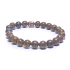Holzarmband natur dunkel 8mm/ 16 - 17cm,