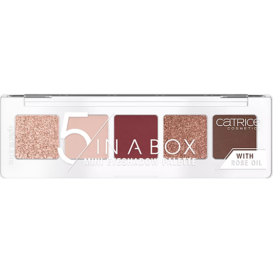 Catrice 5 In A Box Mini Eyeshadow Palette 060 Vivid Burgundy Look 4 g