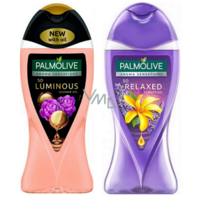 Palmolive Aroma Sensations So Luminous Duschgel 250 ml + Aroma Sensations So Relaxed Duschgel 250 ml, 18 Stück im Karton