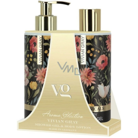 Vivian Gray Botanicals Luxus-Körperlotion 250 ml + Luxus-Duschgel 250 ml, Kosmetikset für Frauen
