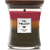 WoodWick Trilogy Hearthside Foyer - Sitting by the fireplace Duftkerze mit Holzdocht und Deckelglas medium 275 g